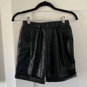 Paade Mode black shorts, never worn, size 10